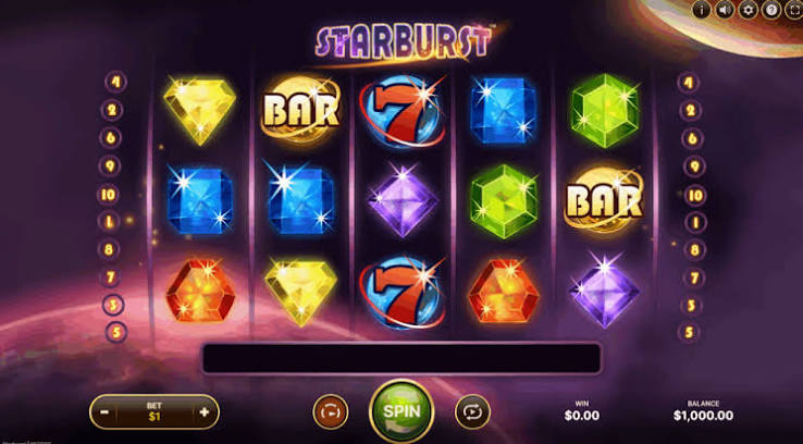 Oplev Starburst Det Strålende Spil fra NetEnt